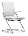 Lider Plus Conference Chair (Set of 2) White