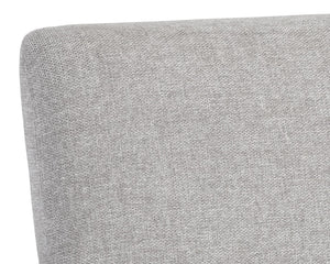 Bellevue Lounge Chair - Belfast Heather Grey / Bravo Ash