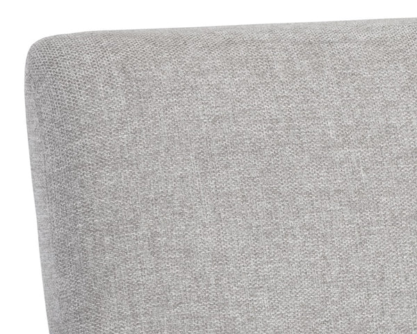 Bellevue Lounge Chair - Belfast Heather Grey / Bravo Ash