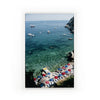 Porto Ercole Beach (32" X 48") In Slim Aarons's Showcase In Photography Art