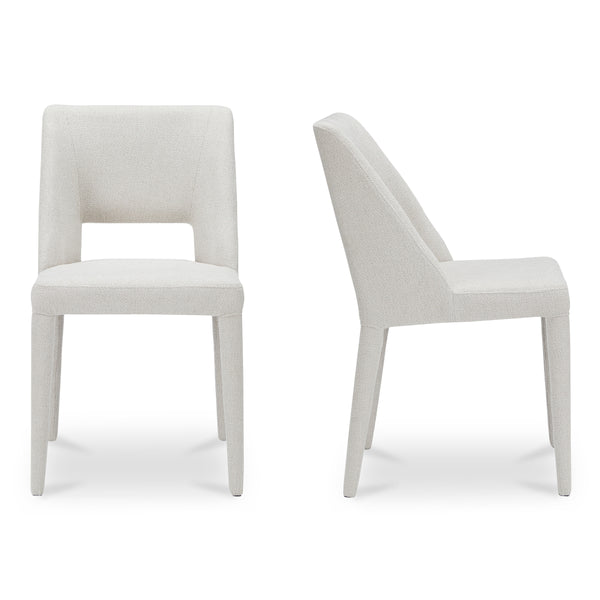 Moe's Joyce Dining Chair Set of 2 in Beige