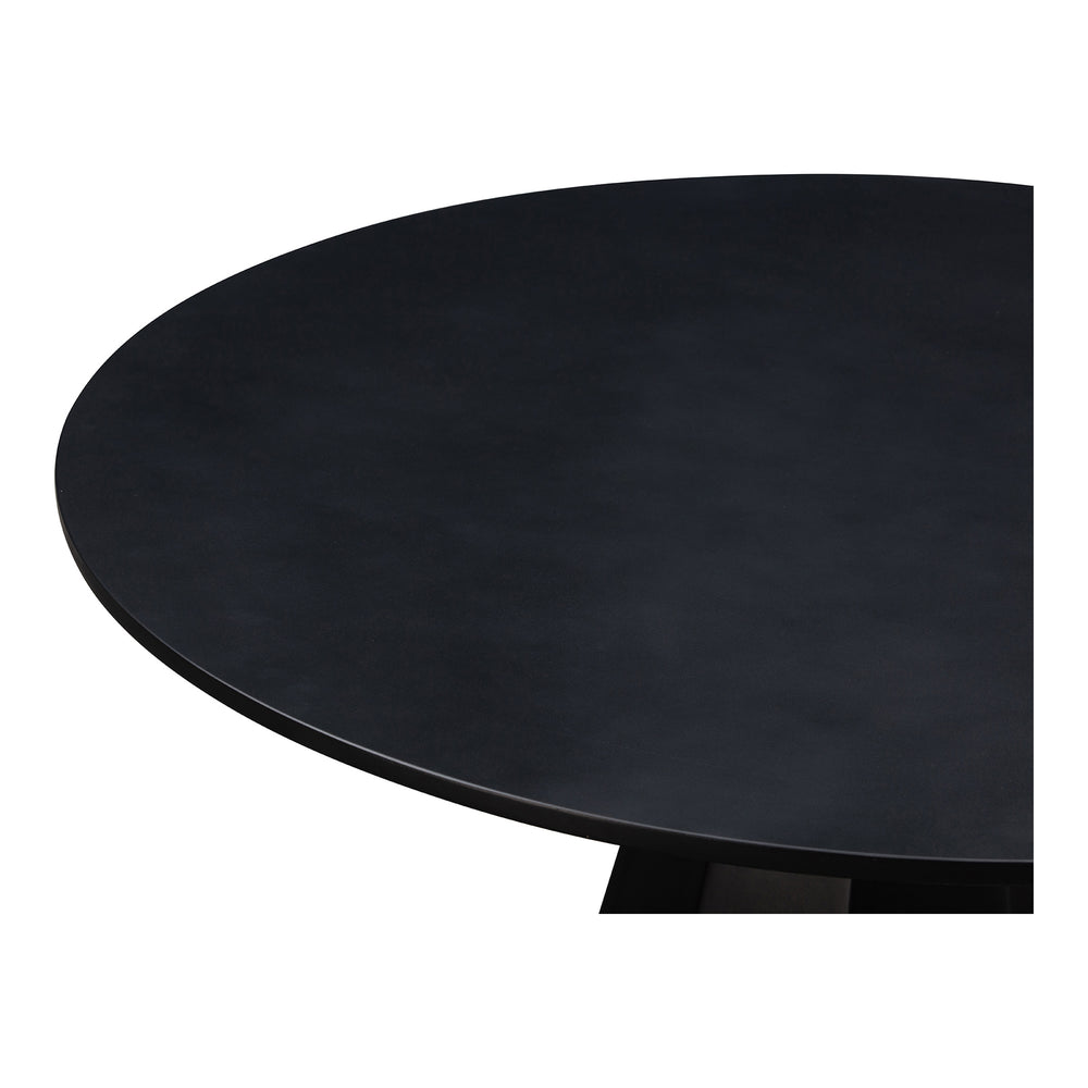 Moe's Templo Outdoor Dining Table Black