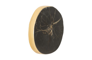 Cast Petrified Wood Wall Tile, Resin