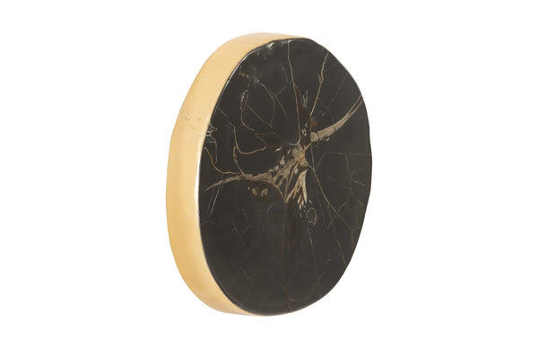 Cast Petrified Wood Wall Tile, Resin