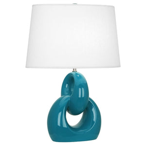 Peacock Fusion Table Lamp