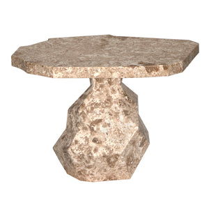 Rind Table, White Marble