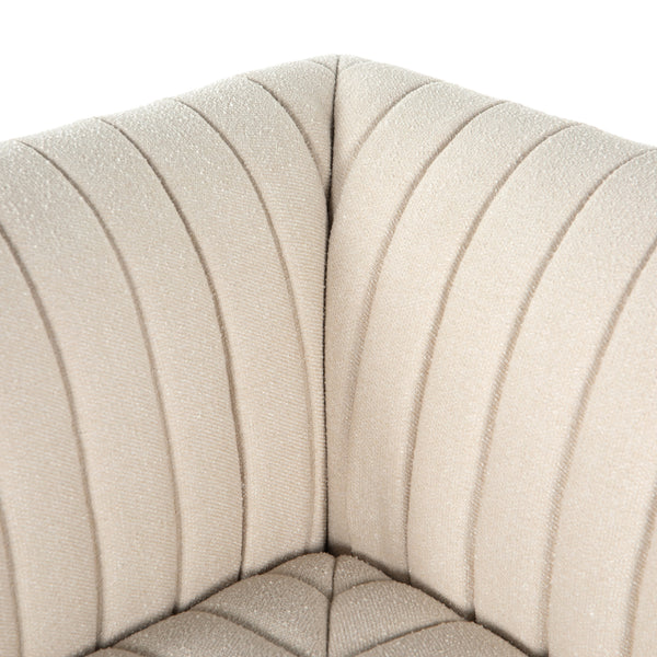 Augustine Corner Dining Bench In Capri Oatm
