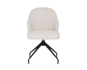 BRETTA SWIVEL DINING CHAIR - MOTO STUCCO
