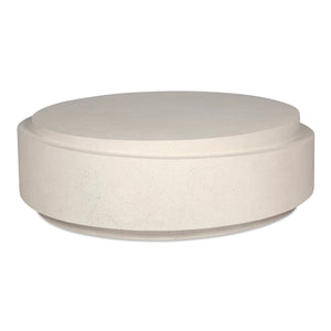 Moe's Cosmo Outdoor Coffee Table Off White