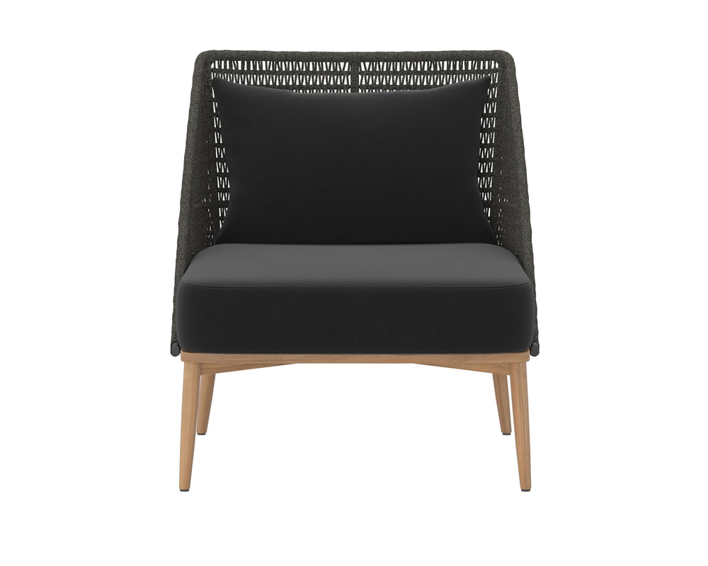 ANDRIA LOUNGE CHAIR - ARASHI BLACK