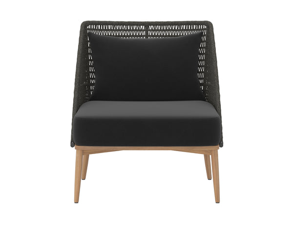 ANDRIA LOUNGE CHAIR - ARASHI BLACK