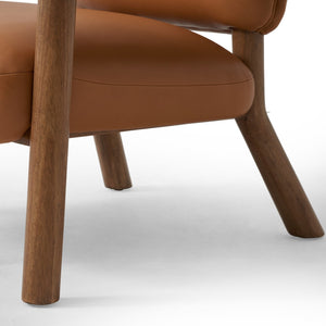 Eisley Chair In Trevino Camel