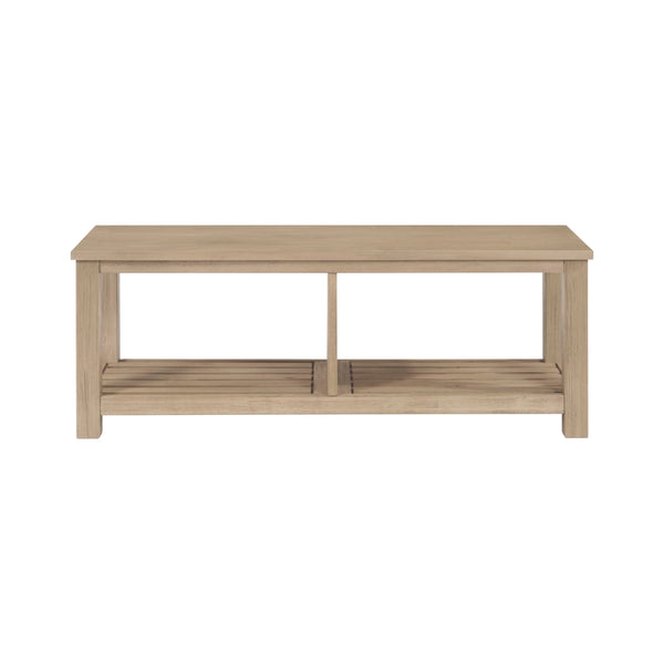 Tiburon KD TV Bench, Drifted Sand