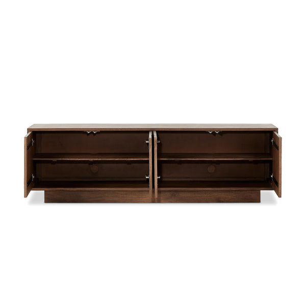 Gilmore Media Console in Aged Mango