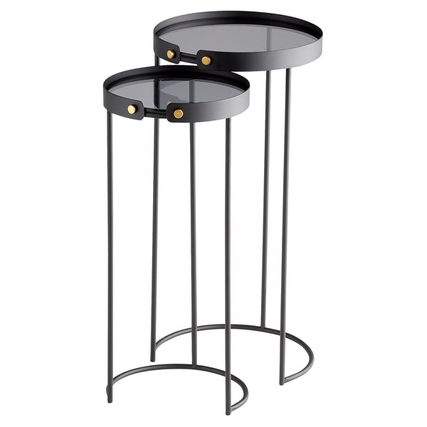 Tall Bow Tie Tables | Graphite