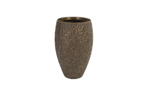 String Theory Planter, Bronze, Small