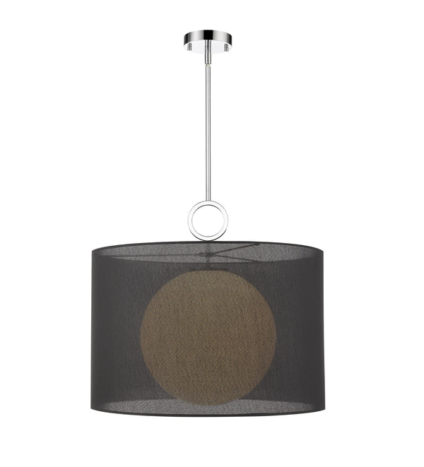 Arosia 1 Light Pendant in Chrome Finish