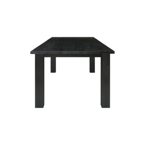 Bedford KD Butterfly Dining Table w/ 20" Ext., Brushed Black 