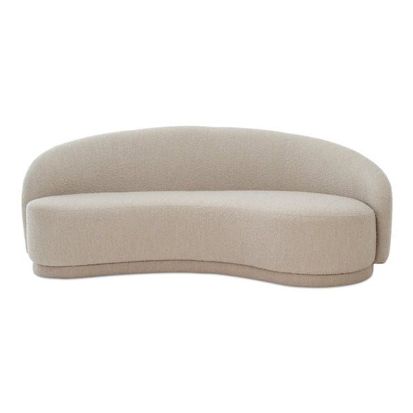Moe's Excelsior Sofa in Shiitake Beige Boucle