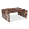 Rosa Coffee Table in Rosso Levanto Marble