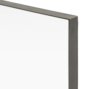 Bellvue Floor Mirror - Rustic Black