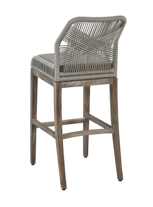 Grey Fiddler Counter Stool