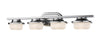 Optum  4 Light Vanity  in Chrome Finish
