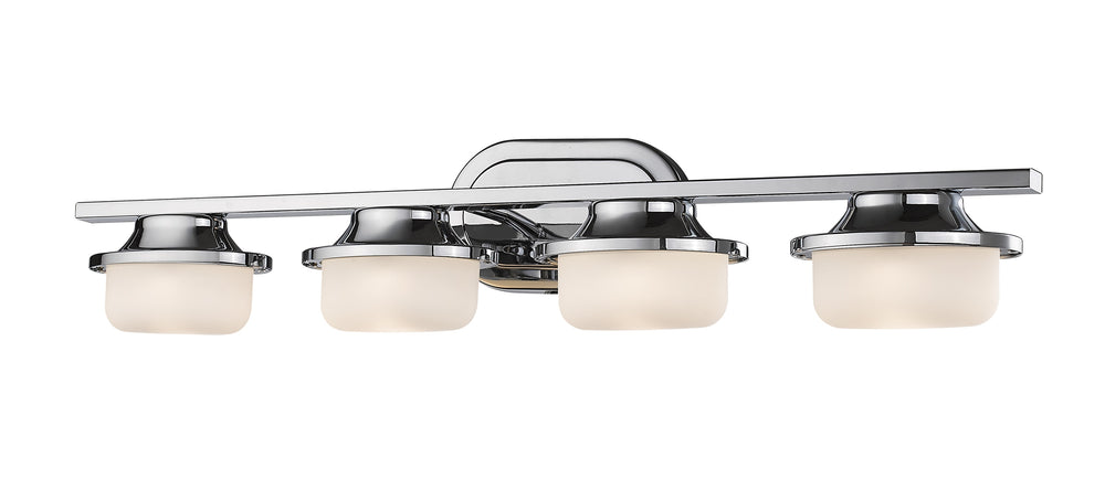 Optum  4 Light Vanity  in Chrome Finish