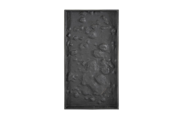 Splotch Wall Art, Rectangle, Bronze Finish