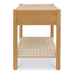 Moe's Millie Nightstand Natural with Drawer