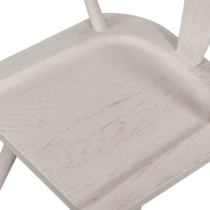 Ripley Dining Chair In Off White
