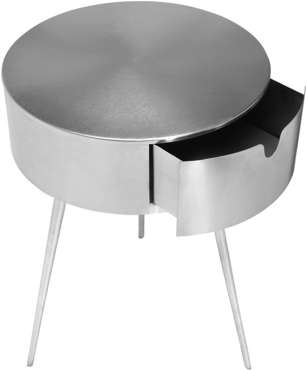 Bennie Night Stand In Silver