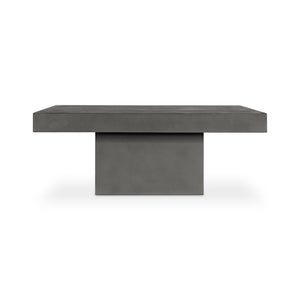 Moe's Maxima Outdoor Coffee Table in Grey