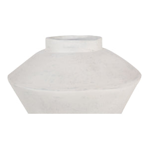 Raja Large Decorative Vessel in Beige EcoMix