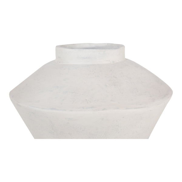Raja Large Decorative Vessel in Beige EcoMix
