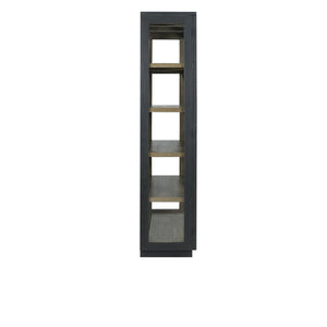 Larson Solid Wood Cabinet with Glass Windows