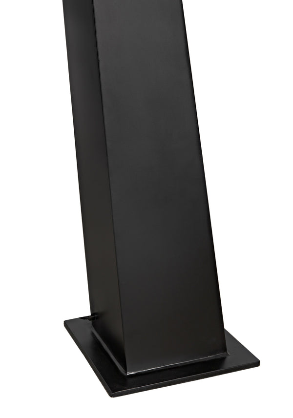 Roy Floor Lamp, Black Metal