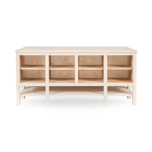 Creamwood Workstation - White Washed Finish