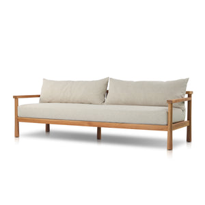 Irvine Outdoor Sofa 96" in Natural Teak