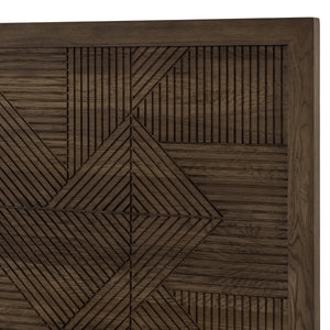 Santa Clara Solid Wood Bed - King in Toasted Brown