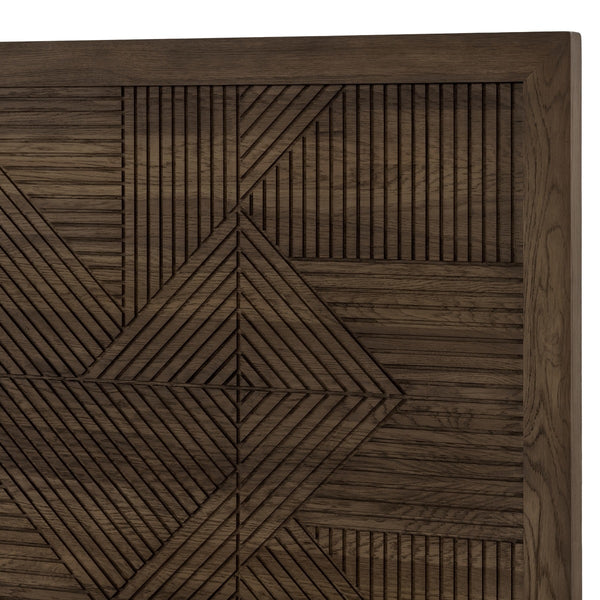 Santa Clara Solid Wood Bed - King in Toasted Brown