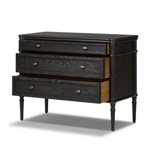 Toulouse Chest - Distressed Black