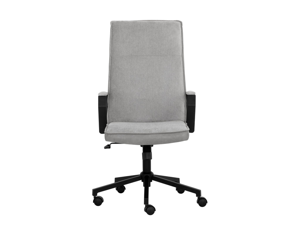 SWANSON OFFICE CHAIR - POLO CLUB STONE / BRAVO METAL