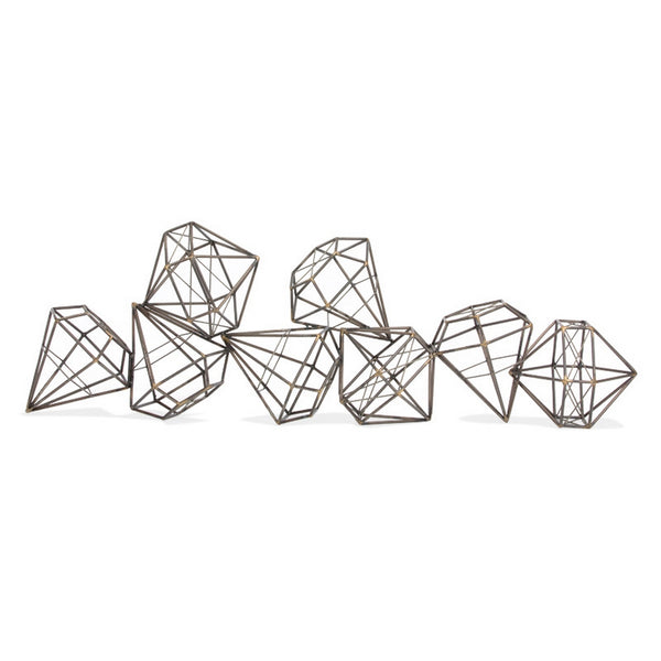 Gem Diamond 48"L Sculpture