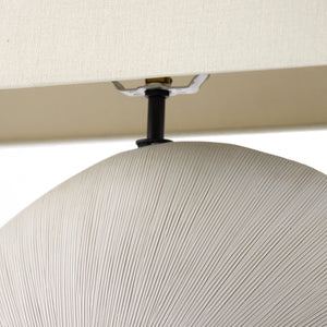 Busaba Table Lamp In Matte White
