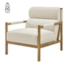 Olsen Boucle Accent Arm Chair, Palladian Beige