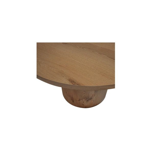 Moe's Hansen Rustic Oak Dining Table