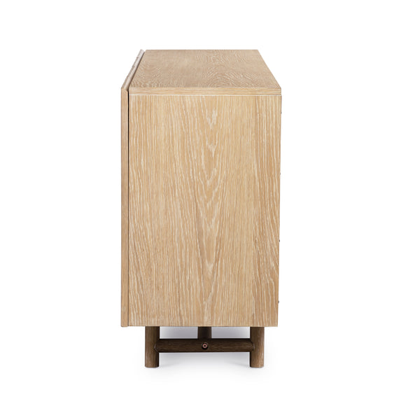 Mika Dining Sideboard-Wwashed Oak Veneer