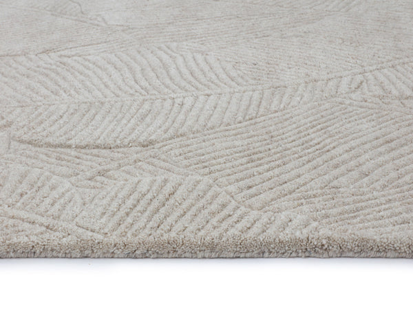 CALATHEA HAND-TUFTED RUG - OATMEAL - 10' X 14'