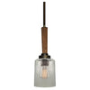 Legno Rustico AC10141BB Pendant in Burnished Brass